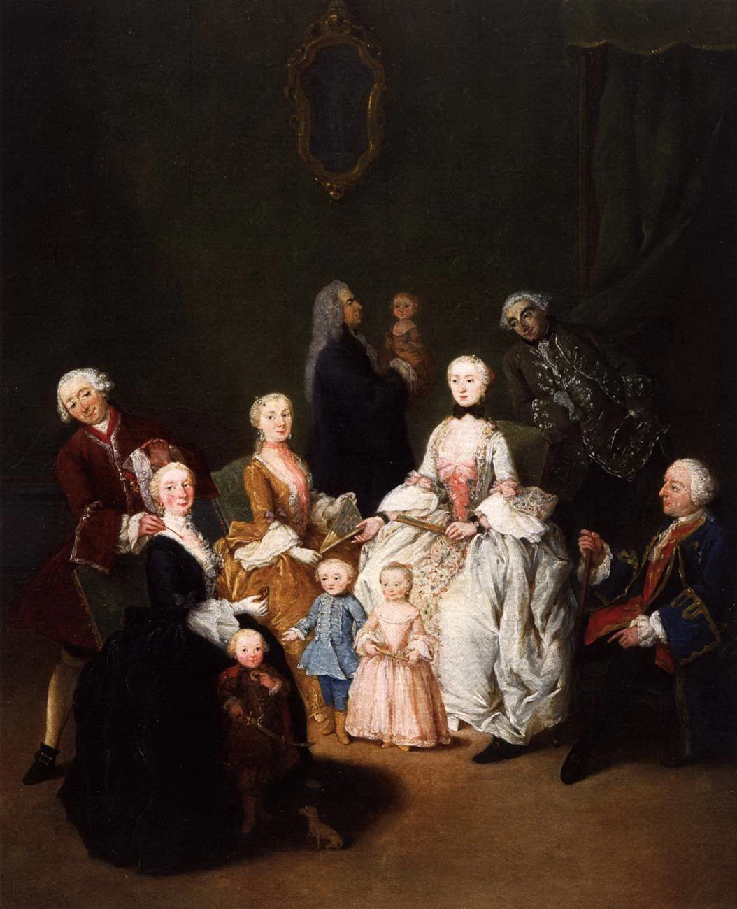 La famiglia Patrician - Museo del Settecento Veneziano, Ca' Rezzonico, Venezia